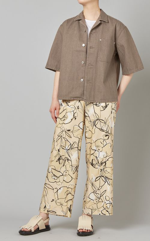 デニムオーバーシャツ