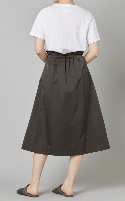 ギャザーフレアスカート
