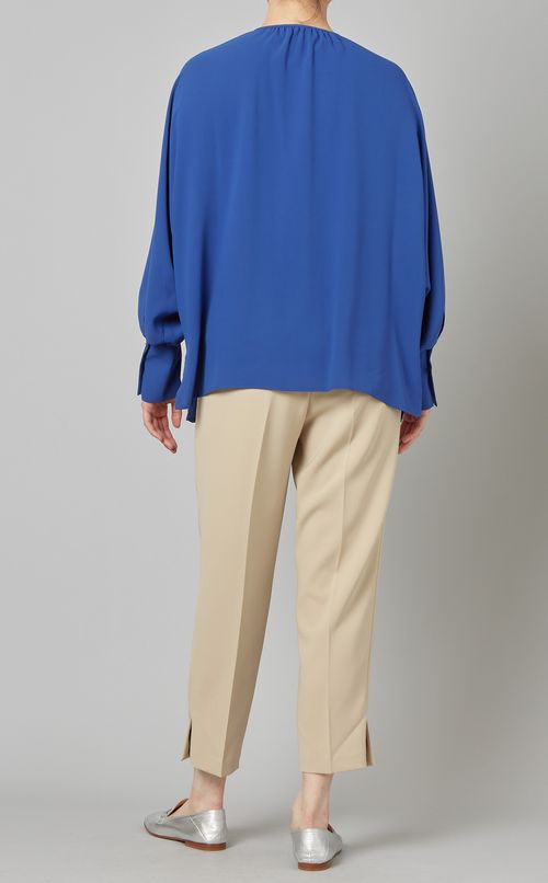 ドルマンスリーブピンタックブラウス