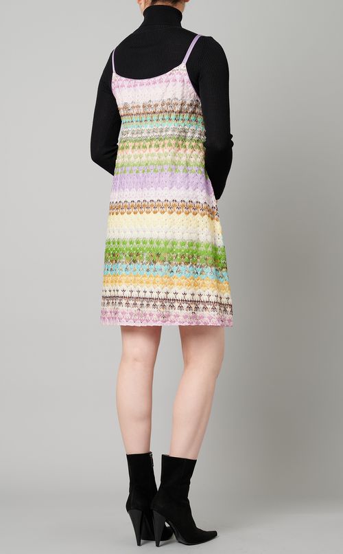 ボヘミアンデザインキャミソールワンピース