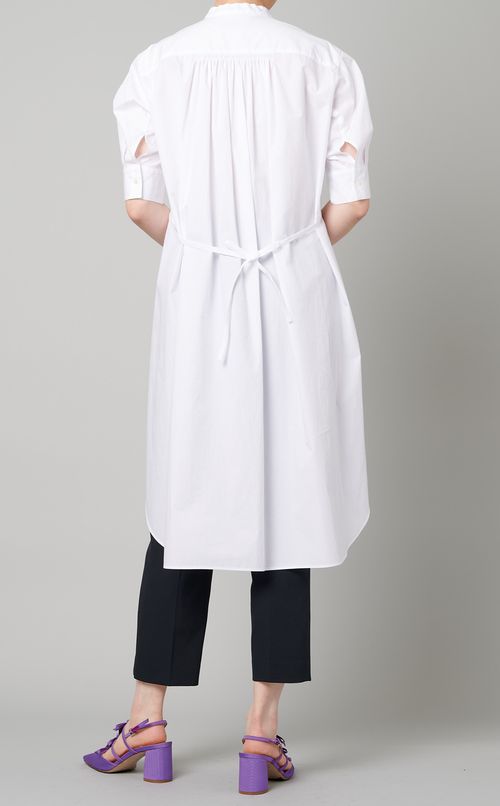 スタンドカラーヨークシャツ