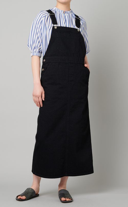 ストライプギャザーブラウス