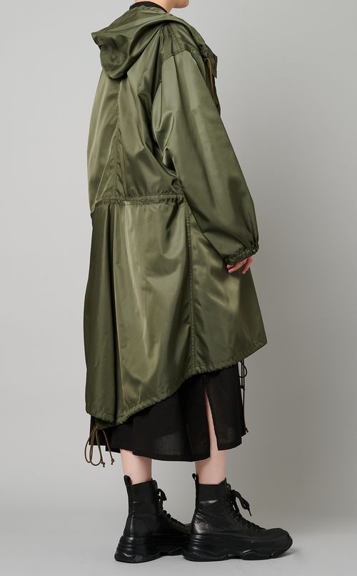 ナイロンモッズコート
