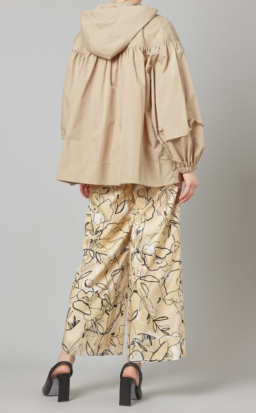 ライトタフタギャザーコート