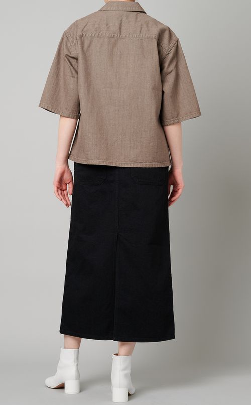 デニムオーバーシャツ