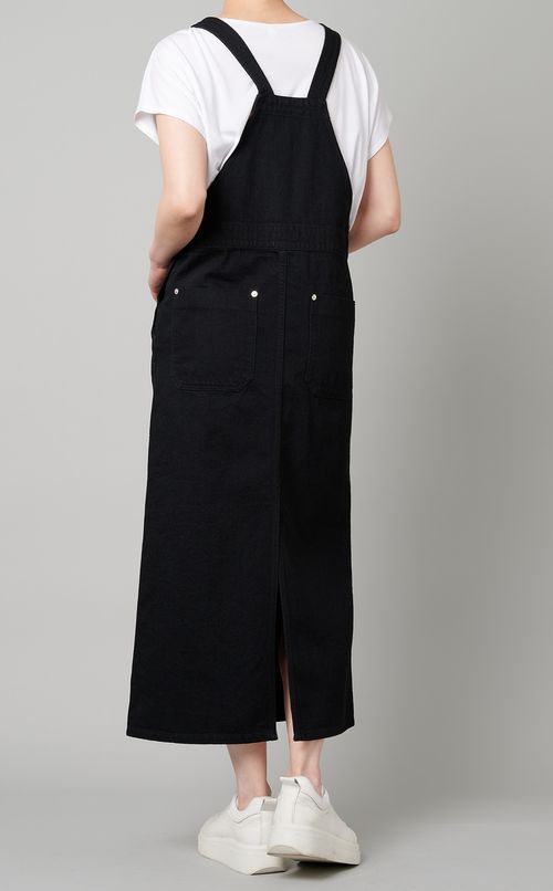 デニムサロペットスカート