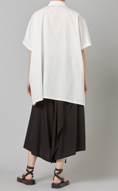 ロールアップスリーブシャツ