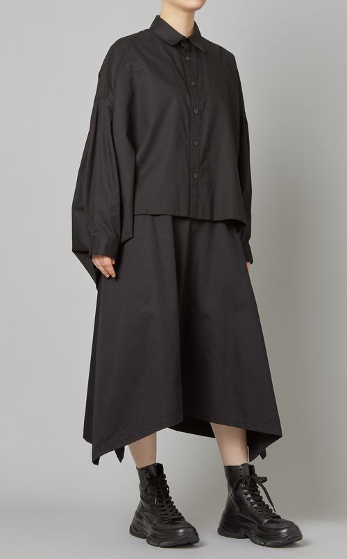 コットンフレアースカート