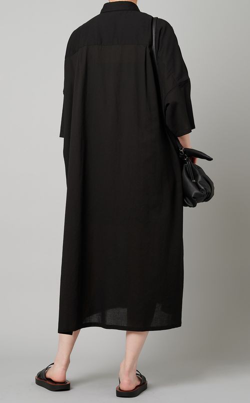 ビッグシャツワンピース