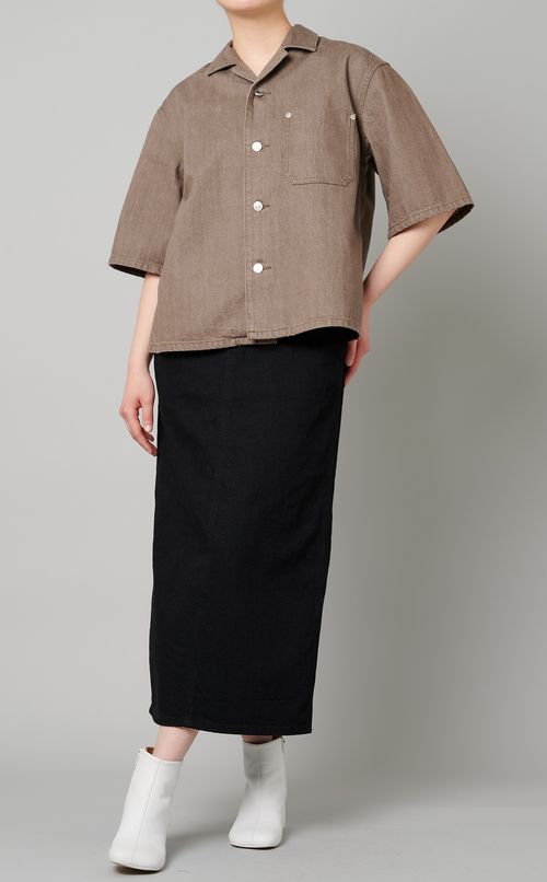 デニムオーバーシャツ