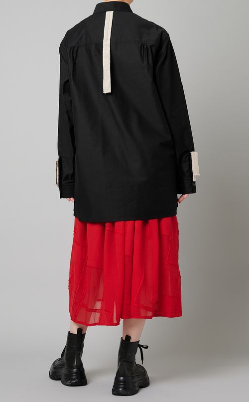 テープフラップシャツ