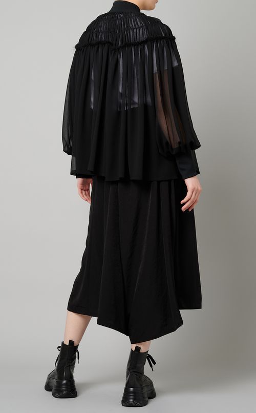 シアーギャザーブルゾン