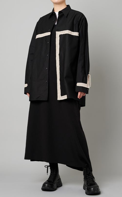 テープフラップシャツ