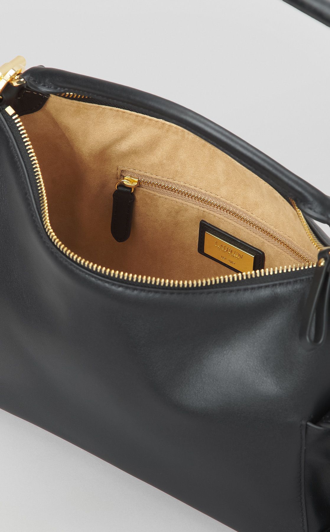 Lauren Ralph Lauren｜ソフトレザーワンショルダーバッグ