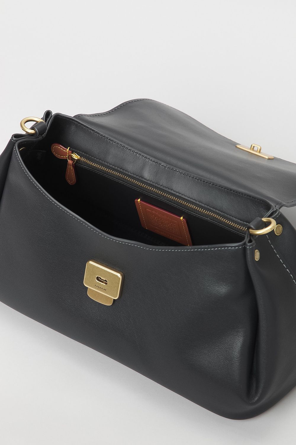 スラウチーローグトップハンドルバッグ