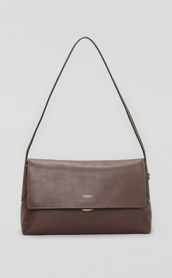 チェルシーレザーミディショルダーバッグ