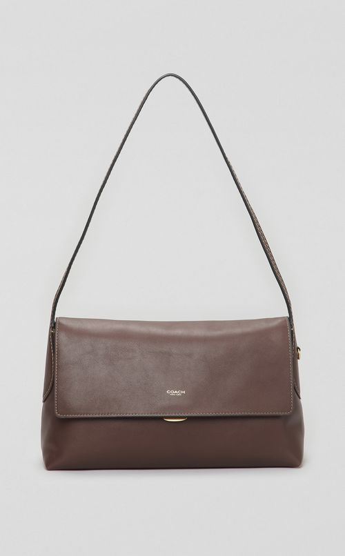 チェルシーレザーミディショルダーバッグ