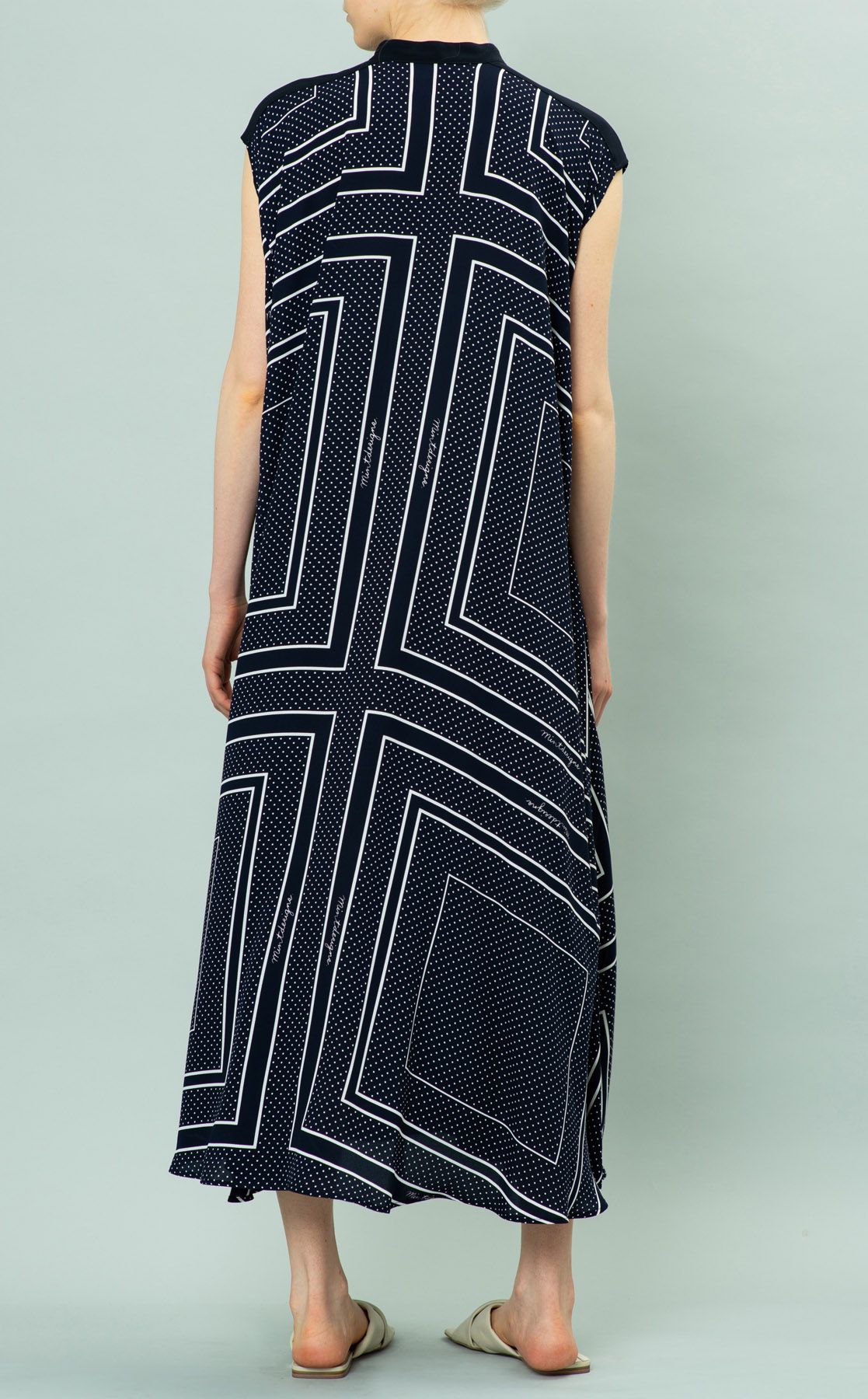 ANNTIAN　プリント　カットソー　ワンピース　　72-0829-1A mintdesigns｜プリントフレアワンピース