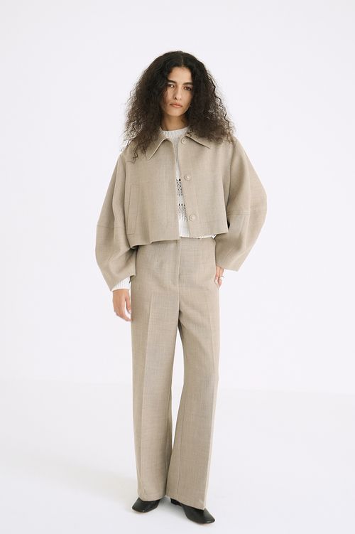 コクーンスリーブショートジャケット