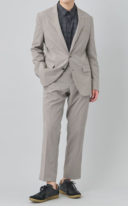 ウールチェックシャツ