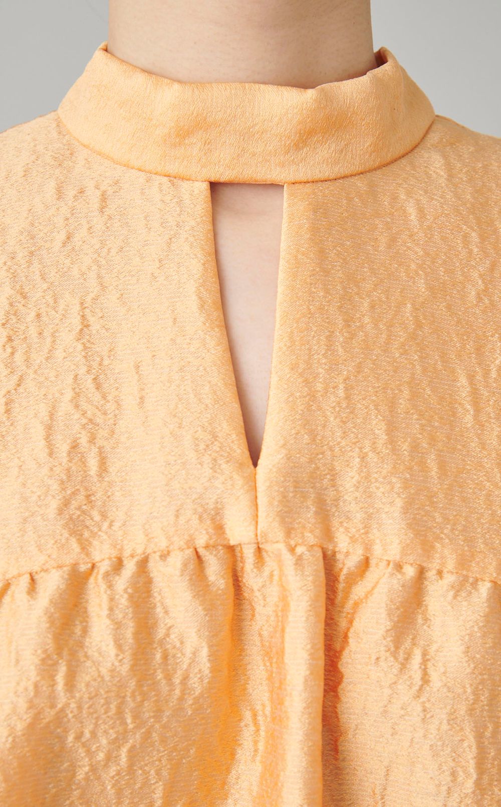 ジャガードティアードワンピース