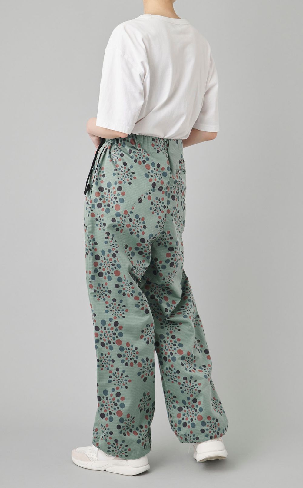 ライトグリッドカモフラパンツ