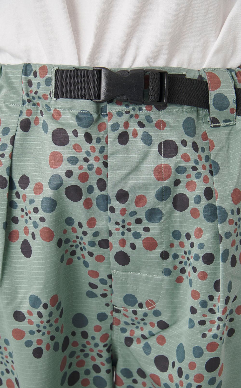 ライトグリッドカモフラパンツ