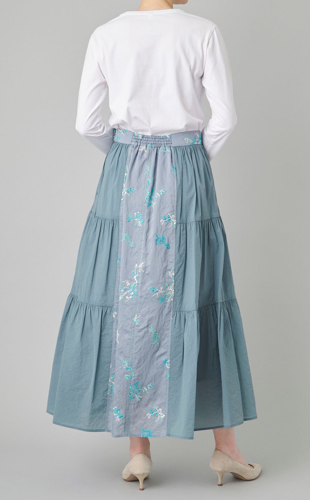 フィッシュエンブロイダリースカート