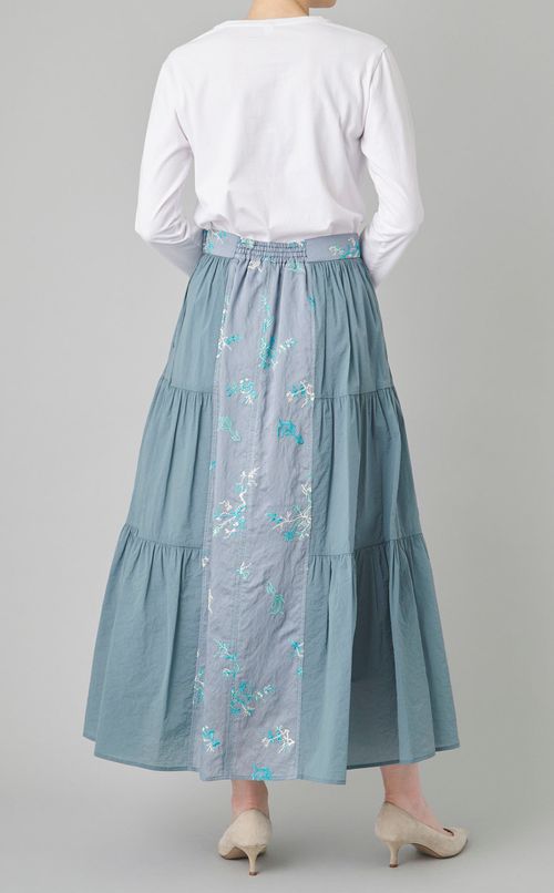 フィッシュエンブロイダリースカート