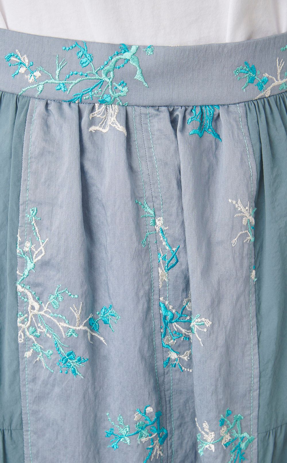 フィッシュエンブロイダリースカート