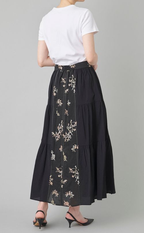 フィッシュエンブロイダリースカート