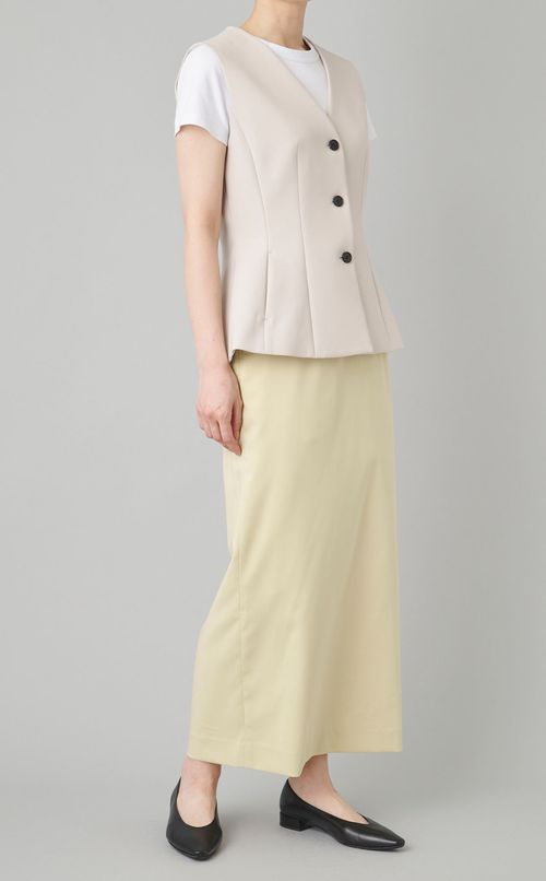 ツイルサイドベンツ Iラインスカート