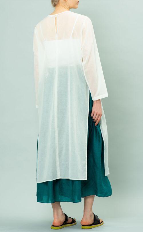 リネンティアードスカート