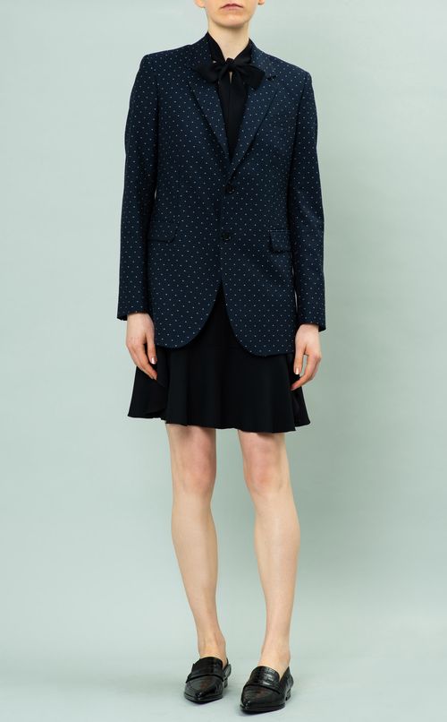 ドットテーラードジャケット