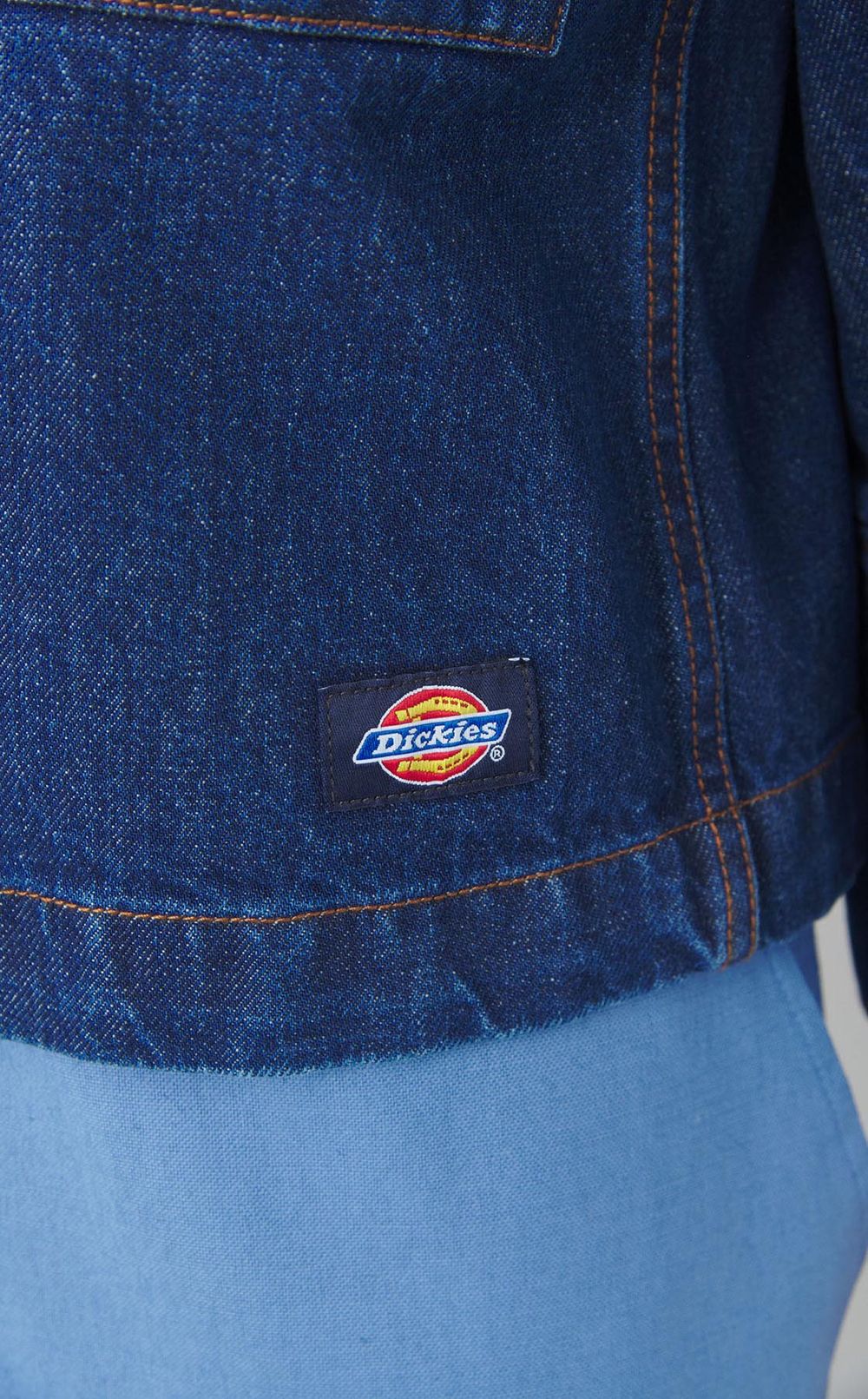 2wayレースカラーデニムジャケット