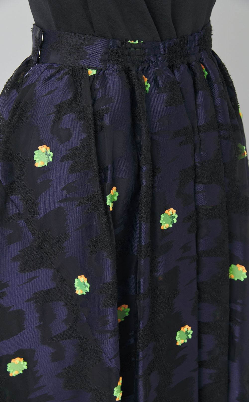 コーラルジャガードスカート