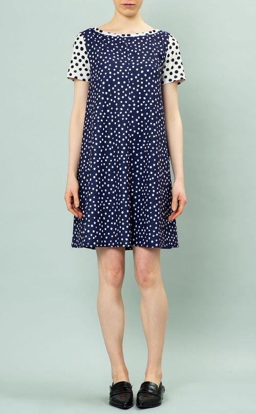 ドットプリントワンピース