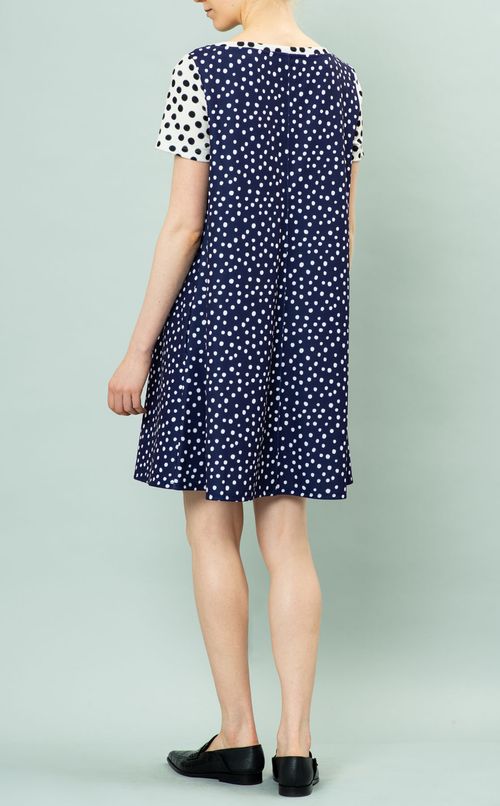 ドットプリントワンピース