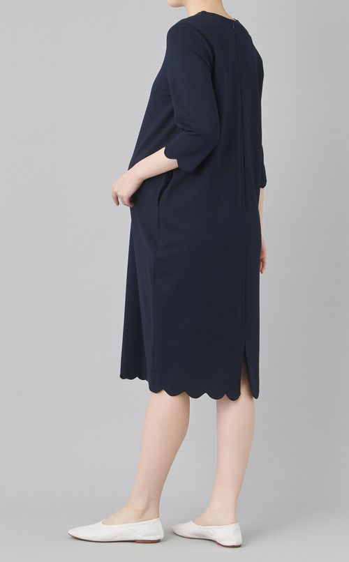 スカラップポンチワンピース