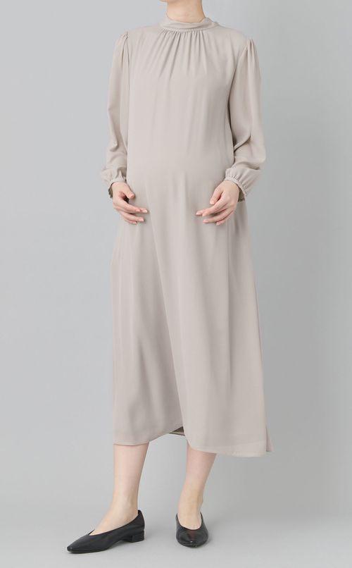 シフォンロングワンピース