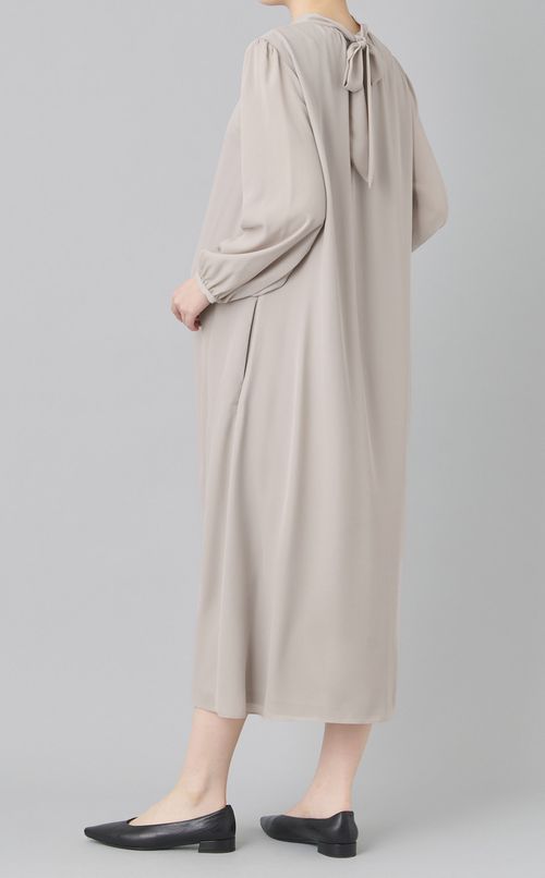 シフォンロングワンピース