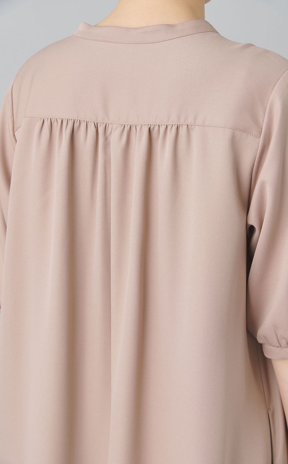 フロントギャザーワンピース