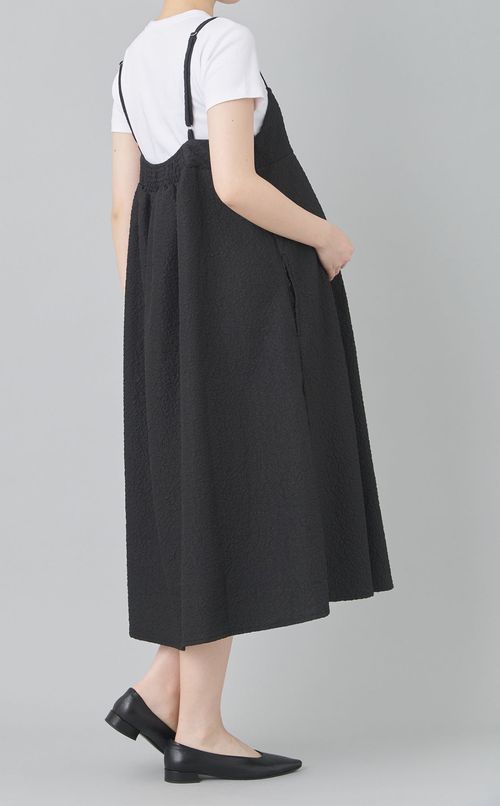 ふくれジャガードキャミワンピース