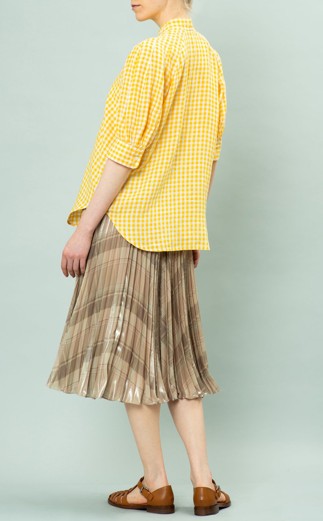 Polo Ralph Lauren｜リネンギンガムチェックブラウス