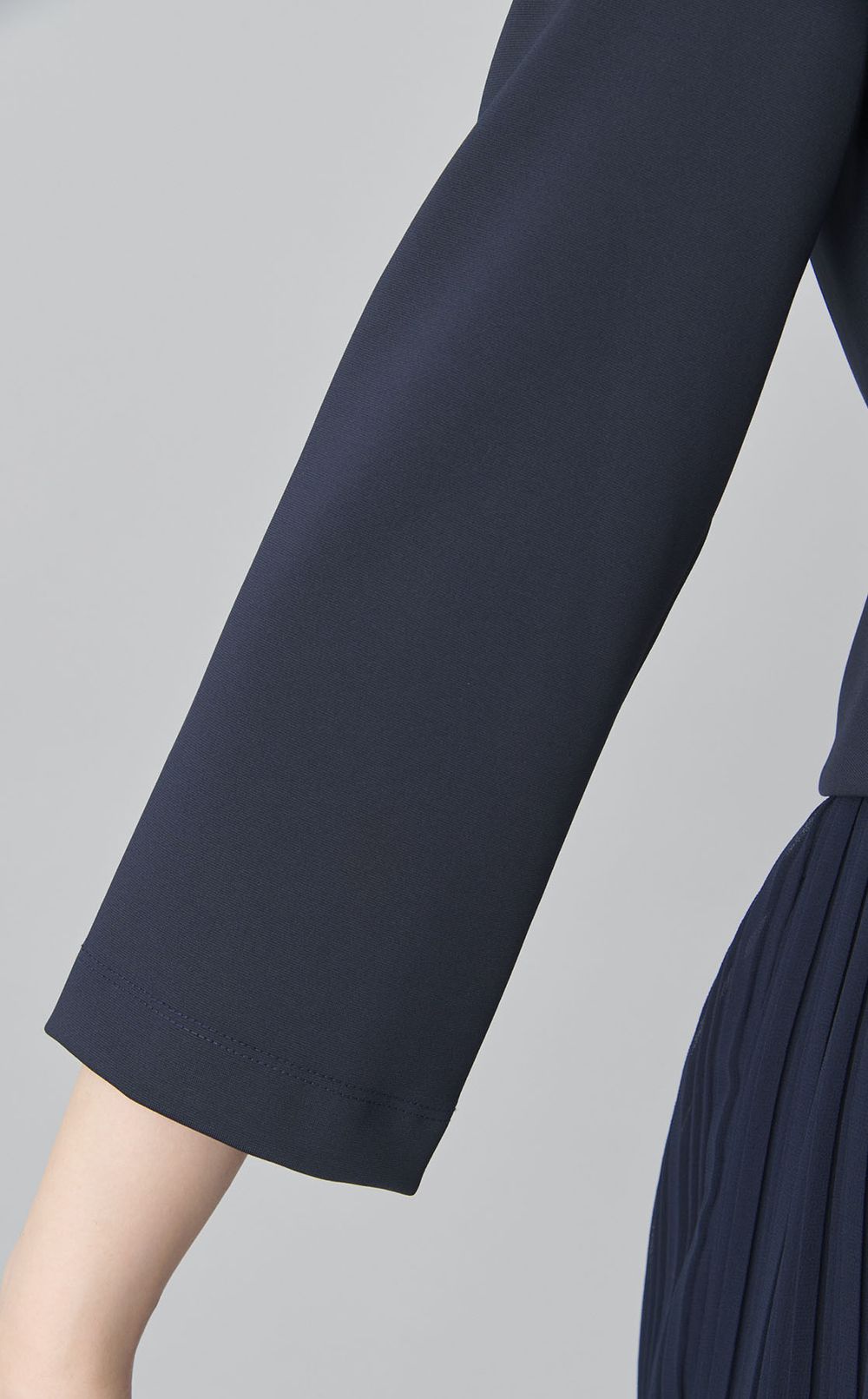 Sophian切替プリーツスカートワンピース