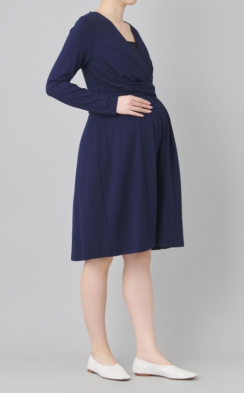 Emileeカシュクールデザインワンピース