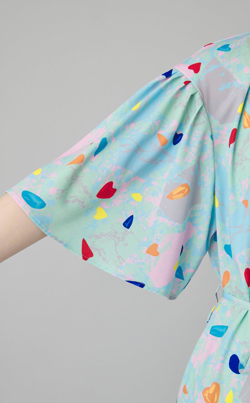 ストーンプリントワンピース