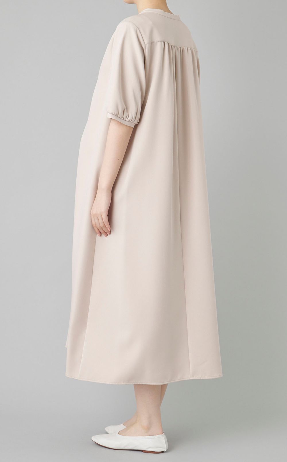 フロントギャザーワンピース