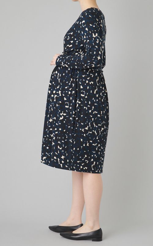 Elaineプリントカシュクールワンピース