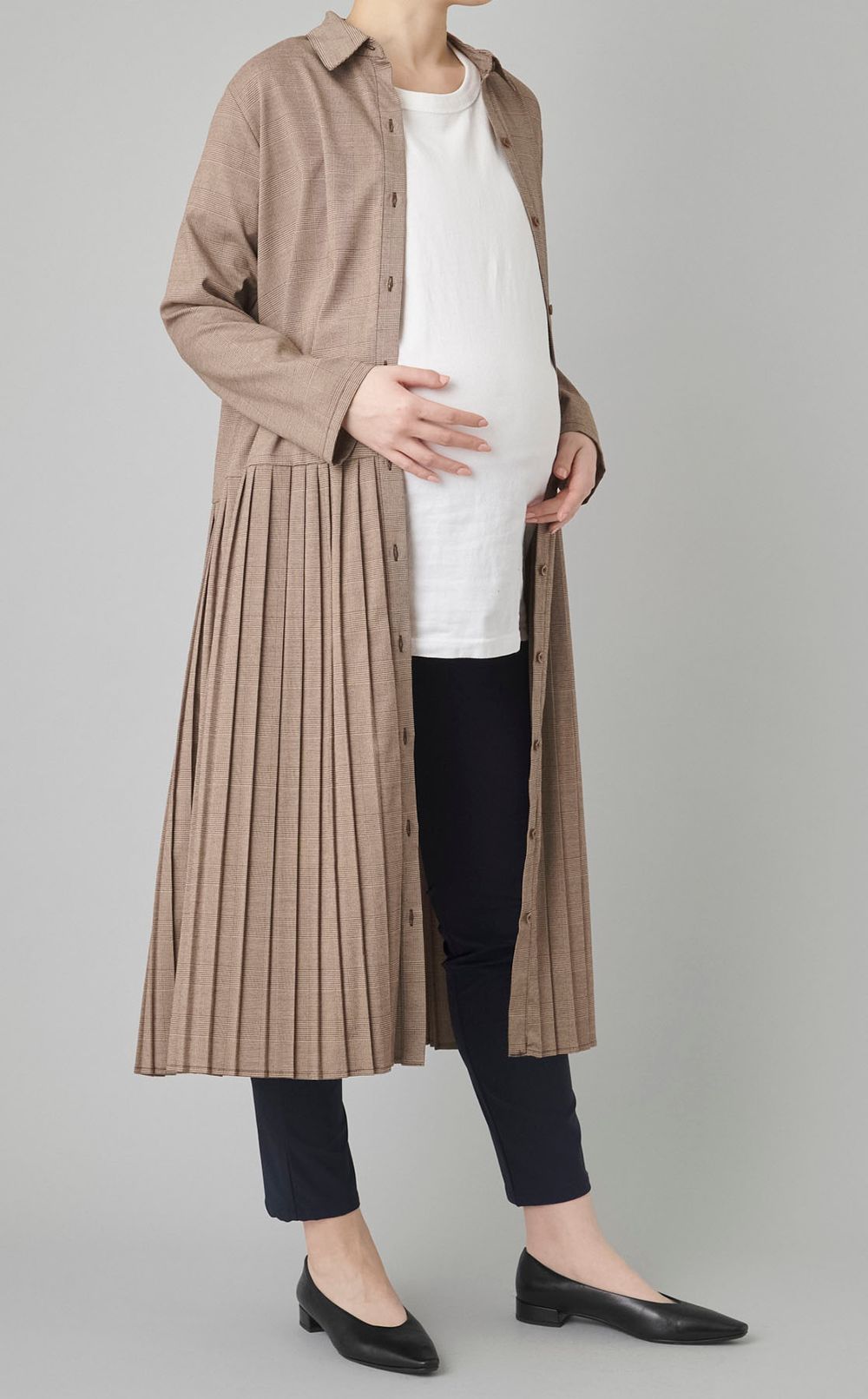 トリコットスリムパンツ